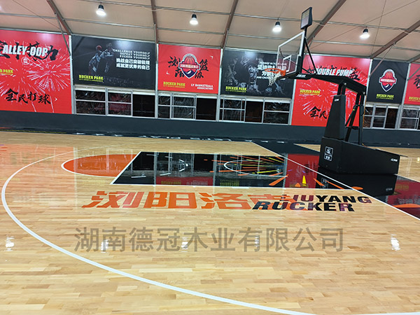 彩漆篮球馆木地板 彩漆篮球馆木地板